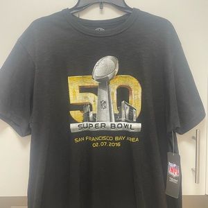 Super Bowl 50 tee shirt Brand New never worn